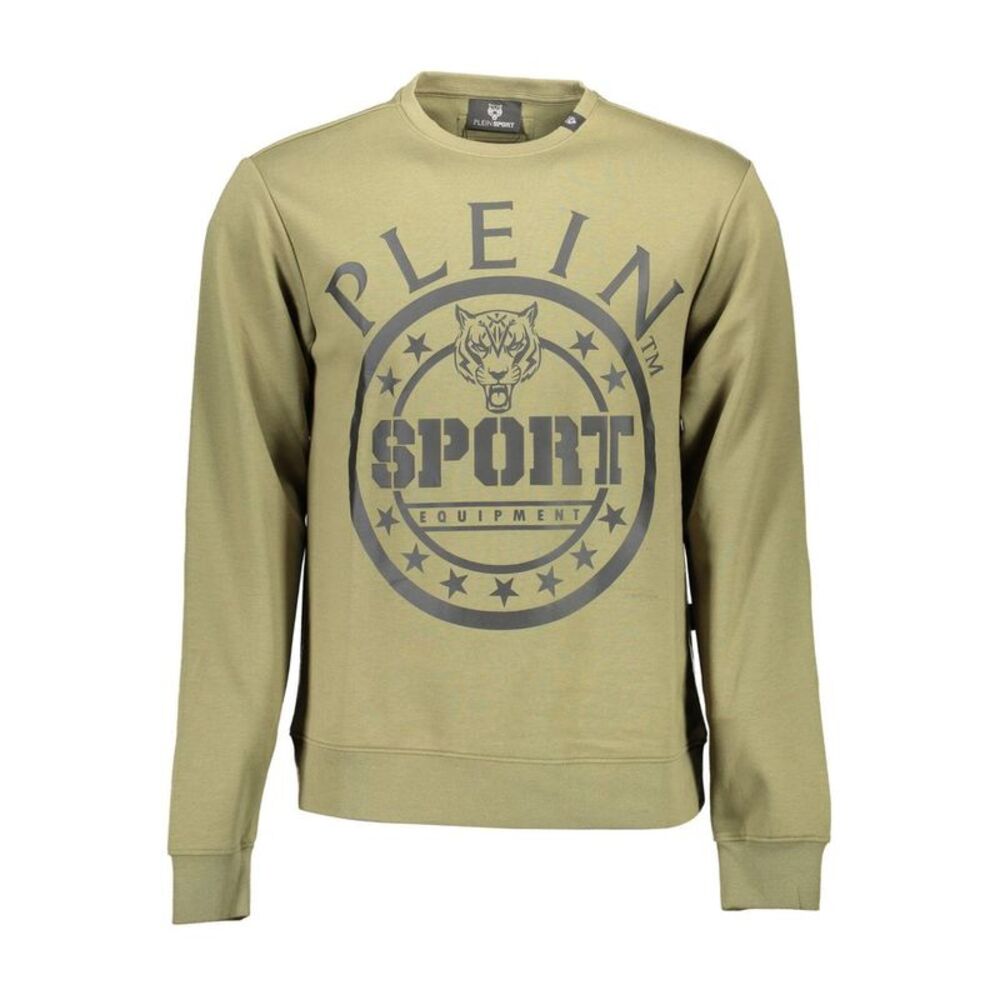 Plein Sport Verde Cotton Men Men's Sweatshirt